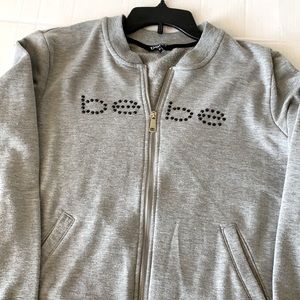 Bebe jacket size XL. Washed.